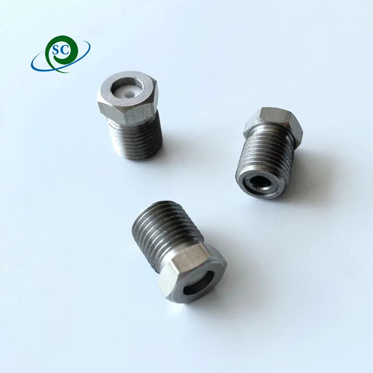 High Impact 0 Degree Spray Angle with Ceramic Insert Chemical Resistance Nozzle