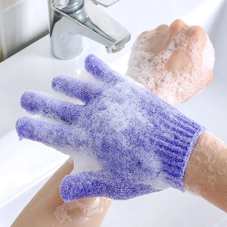 New Best Selling Private logo Five-Finger Wash Towel Household Bath Towel Exfoliating Scrub Towel for Bath