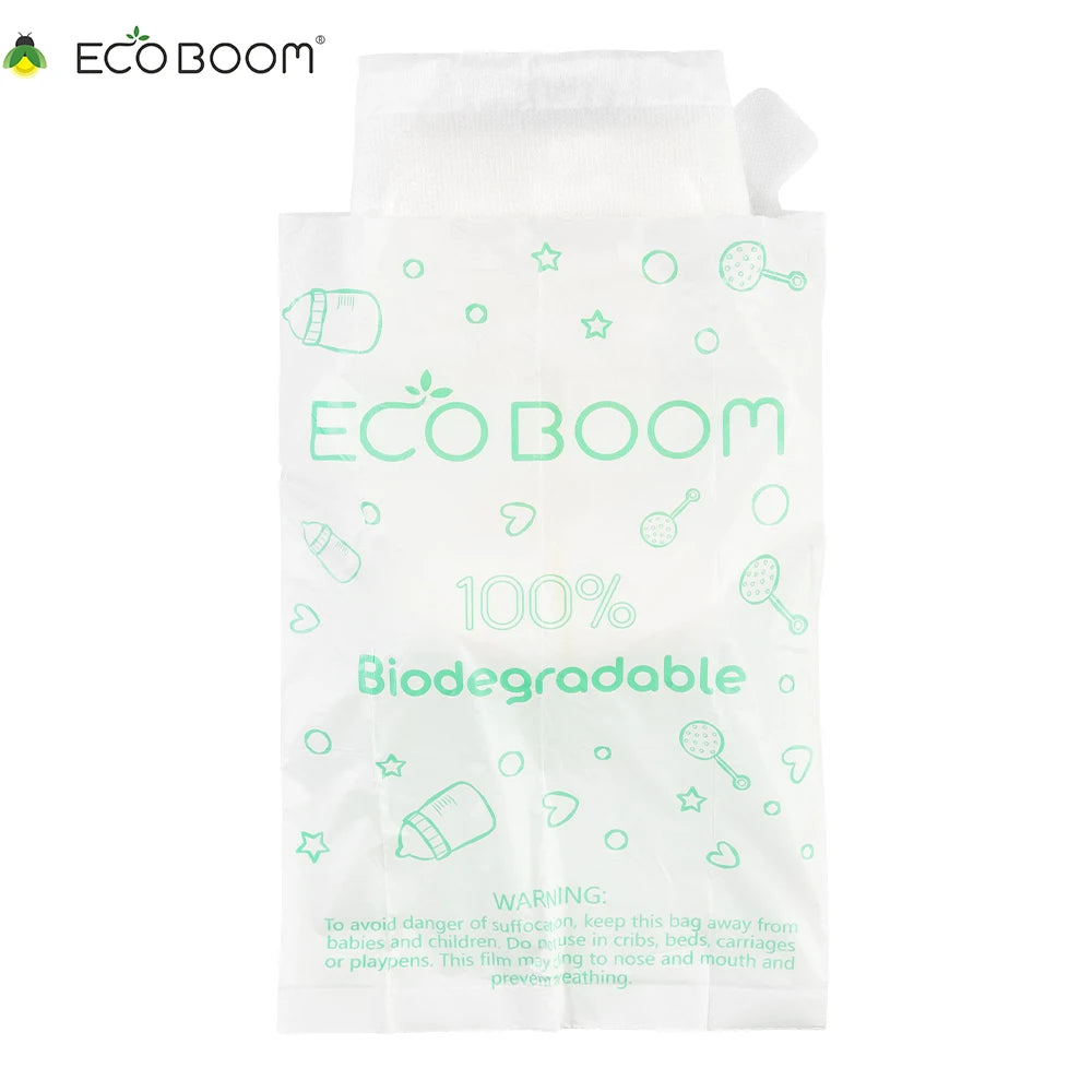 ECO BOOM Ecologic Nature Sustainable Bamboo Partner Dealer Diaper Trash Bag
