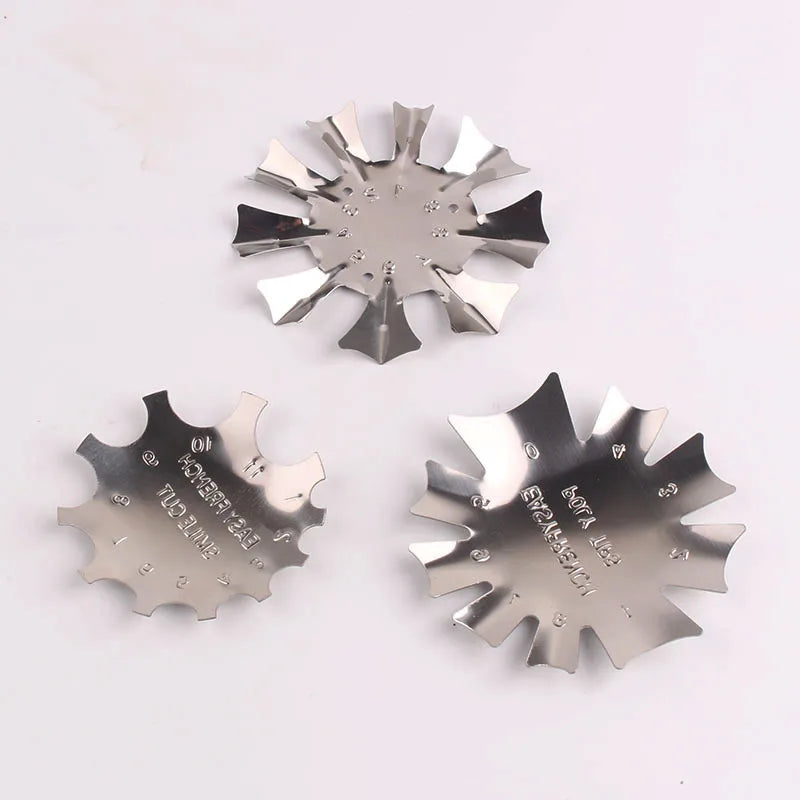 Misscheering  Manicure Implement Wholesale French Manicure Plastic Steel Plate Model Crystal Nail for Making Stainless Steel