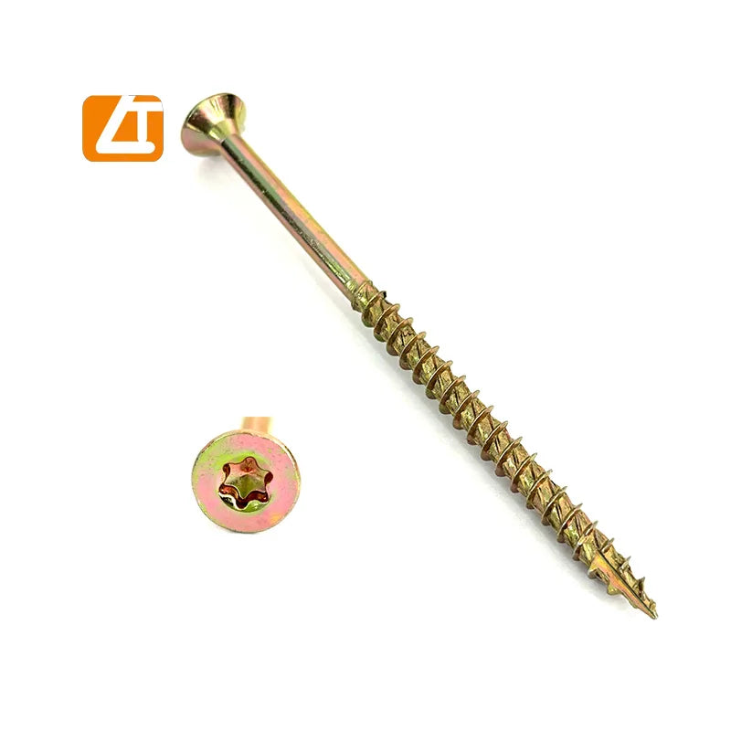 Tornillo Turbo Torx Para Madera 6.0 X100