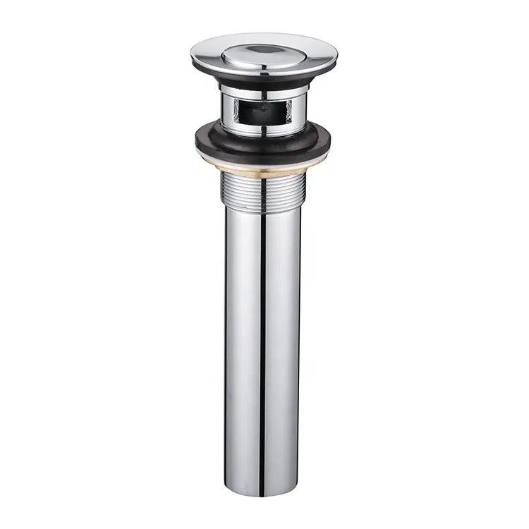 Modern Style G 1 1/4'' Size Silver Anti Odor Pop up Drain Waste Water Drainer With Overflow Basin