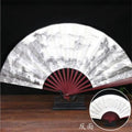 New Design Custom Chinese Style Design Men Bamboo Folding Hand Fan for Souvenir GIfts