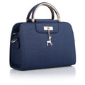 Women's Trendy Stylish Mini Leather Messenger Bag New PU Shoulder Handbag with Zipper Closure