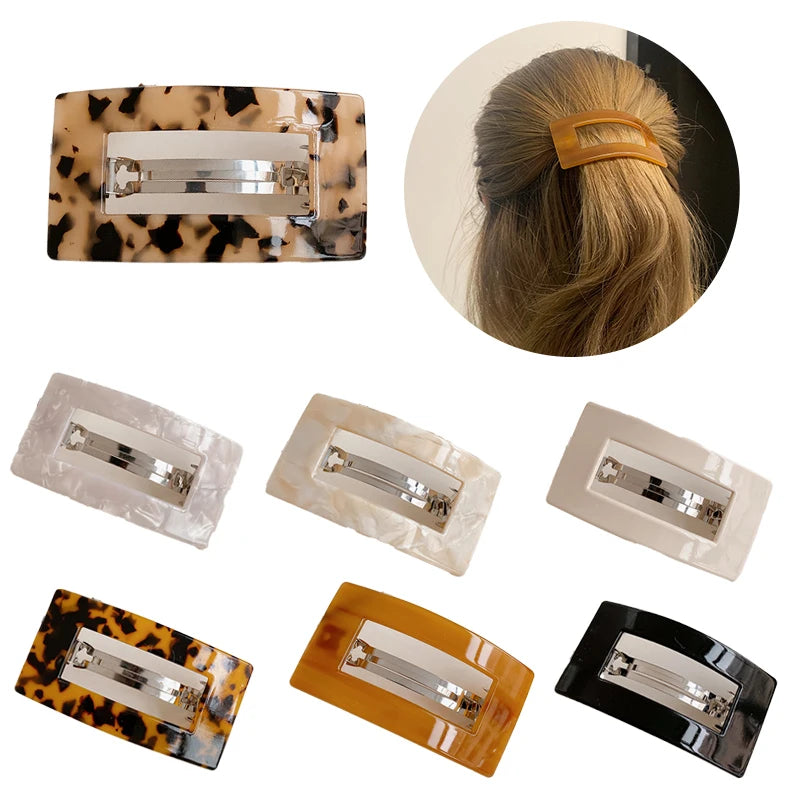 Sewingman B0138Y Professional Accessories Large Size Acetate Girls Hair Clips