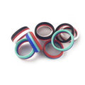 Cheapest Certified New Design Funny Toys Silicone Ring Food Grade Foldable Washable Silicone Ring