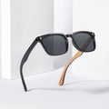 CONCHEN OEM Fashion New Designer Custom Men Polarized Shades Wooden Bamboo Sunglasses for Unisex