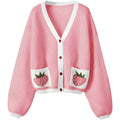 Custom OEM & ODM Women Sweater Long Sleeve Knit Jacquard Pattern Knitwear Ladies Clothes Cardigan Knitted Sweater for Women