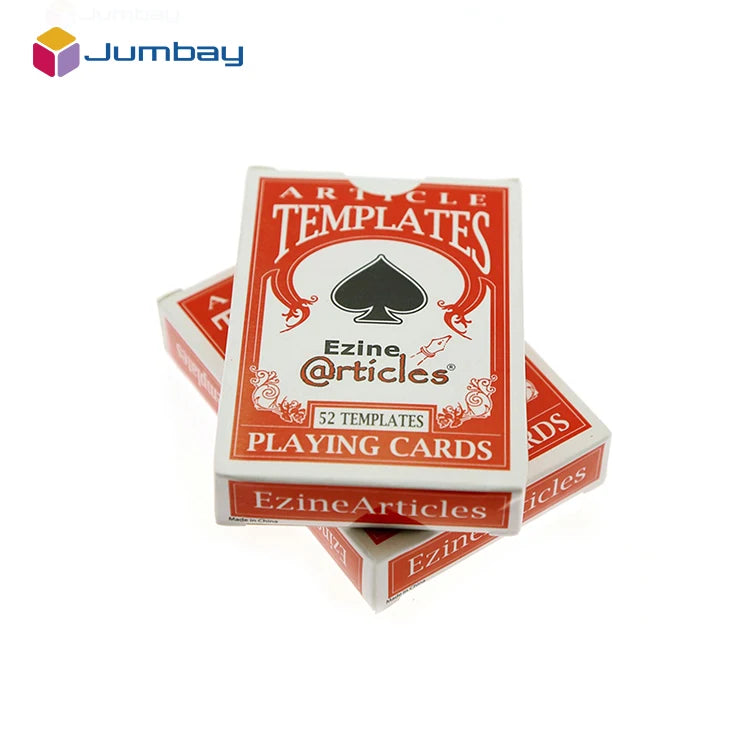 Top Selling Customizable Playing Cards Cheap Chinese Game Cards Embroidered Logo Plastic Paper Poker Set Trade Assurance Printed