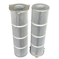 Custom Dust Collector Cement Plant 3 Ears Aluminum End Cap Industrial Polyester Pleated Air Filter Cartridge