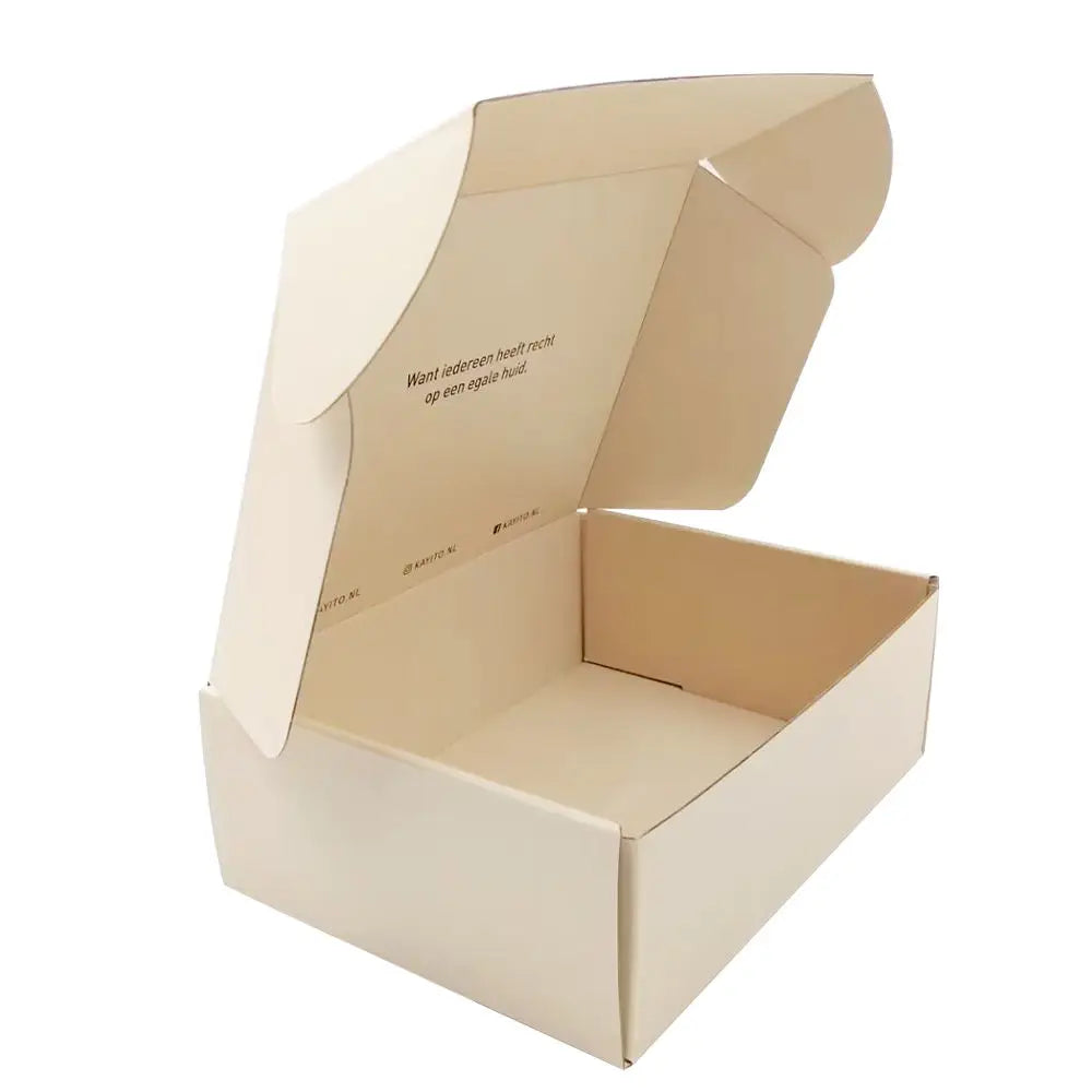 Recyclable Paper Corrugated Box Packaging Cardboard Box Digital Printing China Corrugated Box