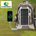 Flexible Solar Panel 6W 5V Solar Charger for Phone Car Camping Hiking Power Banks with USB Fast Charging
