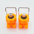 Plastic Quick Connect Clamp Nozzlestainless Steel Clip-up Adjustable Ball Full Cone/flat Fan/spiral Nozzle