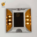 Aluminum IP68 solar reflector road stud lights flashing light roadside parking lot garden cat eye led solar road stud