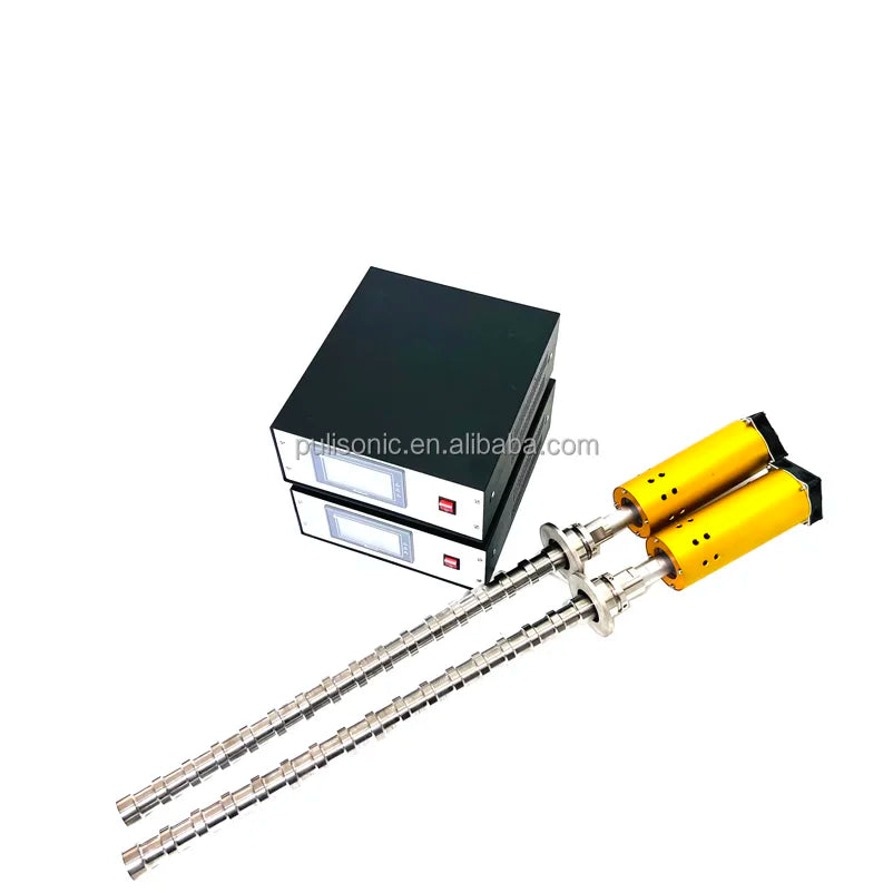 Industry Ultrasonic Homogenization Visitable Glass Reactor 20kHz Ultrasonic Sonicator For Mixing Extracting And Cell Crushing