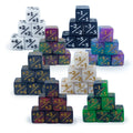 Semi 16mm +/- Plus Sign Minus Sign Stationery Plastic Cube Plastic Dice +1 and -1 Counter Dice