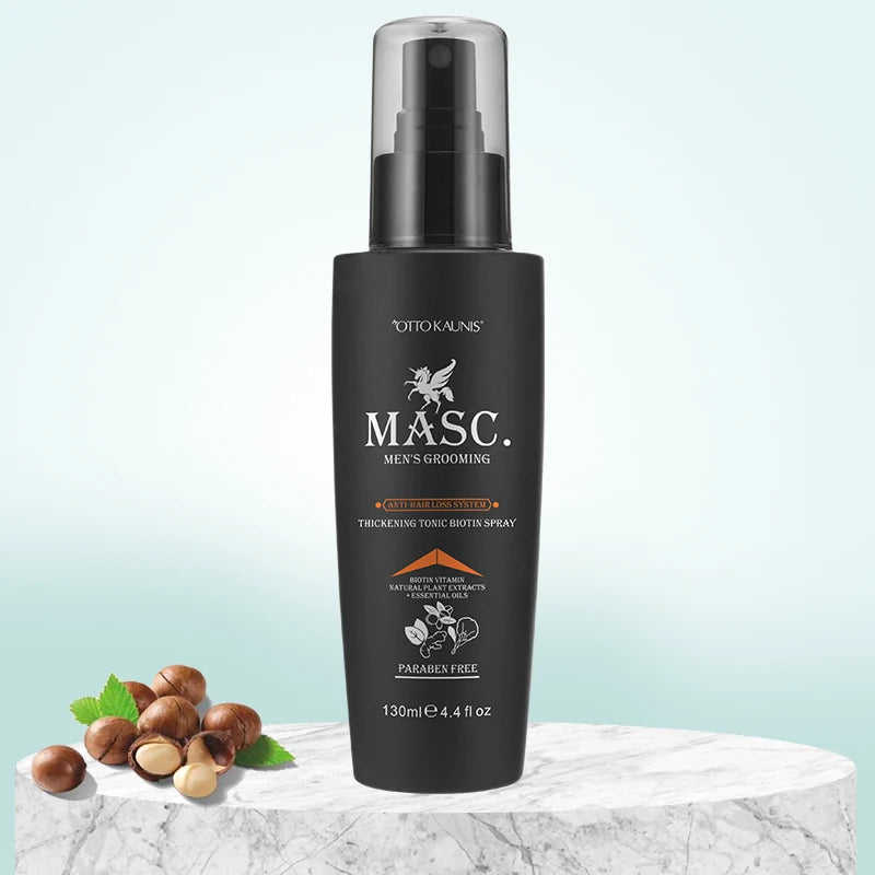 Men Care Anti Hair Loss Thickening Tonic Biotin Spray Black Hair Thickening Spray Hold Fiber
