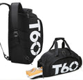 Convenient Waterproof Fitness Bag Gym Bag Backpack with Shoe Compartment Can Be logo Added