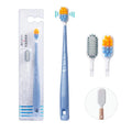 Custom Plastic Soft Toothbrush with Replaceable Refill Heads for Home Travel