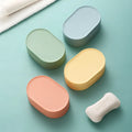 Outdoor Portable Travel Soap Box Bathroom Waterproof Leakproof Plastic Soap Case with Lids
