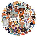 50PCS Global Popular Adventure Movie Fantasy Cartoon Characters Percy Jackson and the Olympians Sticker