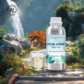 Bulk Spice Essential Oils Manufacturer Therapeutic Grade Star Anise Oil for Aromatherapy Youthful Skin Diffusers Kg
