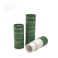 100% Recyclable Natural Lipsticks Kraft Cardboard Twist up Lip Balm Twist up Paper Tube Container
