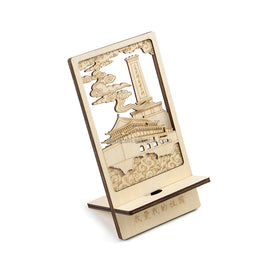 SJZJ03 New Style City Cartoon Character Phone Holder Lovely DIY Laser Cut Decoration Love Theme Wholesale Price