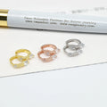 Wholesale 925 Sterling Silver Jewelry Hoop Earrings Gold Plated for Women