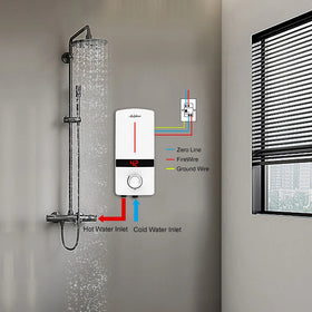 Multi Point Good Quality Water Heater Bathroom Hot Water Instant Boiler for Home