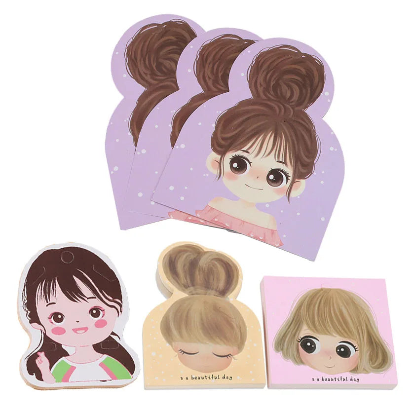 Wholesale Scruchin Hair Jewelry Accessory Packaging Display Card Cute Girl Kids Hair Bow Accessories Packaging Card for DIY