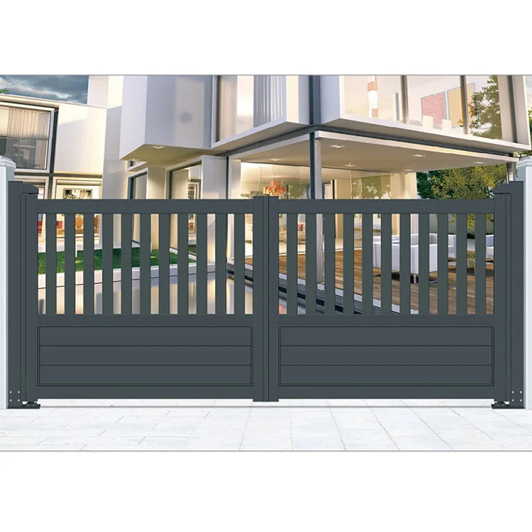 Direct Deal Powder Coated  Single and Half Swing Driveway Gate Door