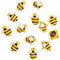 20pcs/box Cute Handmade DIY Thumbtacks Kawaii Drawing Pins Decorative Resin Material Bee Pushpins for School Cork Board Calendar