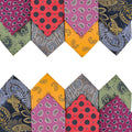 Men Ties Golden Yellow Neck Ties for Men Business Polyester Silk Necktie Paisley Cravate  Wedding Wholesale Custom Neckties