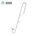 Wholesale Co2 Diffuser Bubble Check Valve 300mm Acrylic Bubble Counter Stainless Steel Atomization for Aquascape Fish Tank