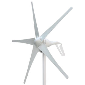 China Factory 600W Small Wind Turbine for Home Low Wind Speed Horizontal Wind Generator 12V 24V with Controller