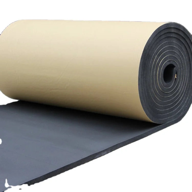 Modern Design Closed Cell NBR/Elastomeric EPDM Foam Sheet Composite Material Rubber Heat Insulation Board Acoustic Features