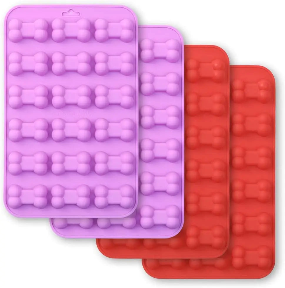 Food Grade Silicone Molds 18 Cavity Bone Shaped for Chocolate Candy Cake Pudding Jelly Dog Treats Cake Tools