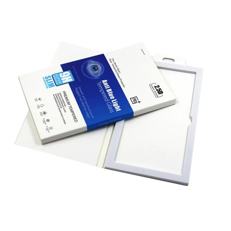 Low Price In-Stock Custom Screen Protector Packaging Tempered Glass Cellphone Accessory Paper Boxes