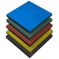 Anti Slip Indoor Outdoor Gym Rubber Mat Playground Rubber Floor Tiles
