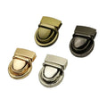 Light Gold Silver Gun Black Lock Wholesale Luggage Hardware Interlock Bag Hardware Accessories Screw Lock