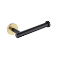 Modern 304 Stainless Steel Black Gold Toilet Tissue Paper Towel Holder Hot Selling for Bathroom and Hotel Use