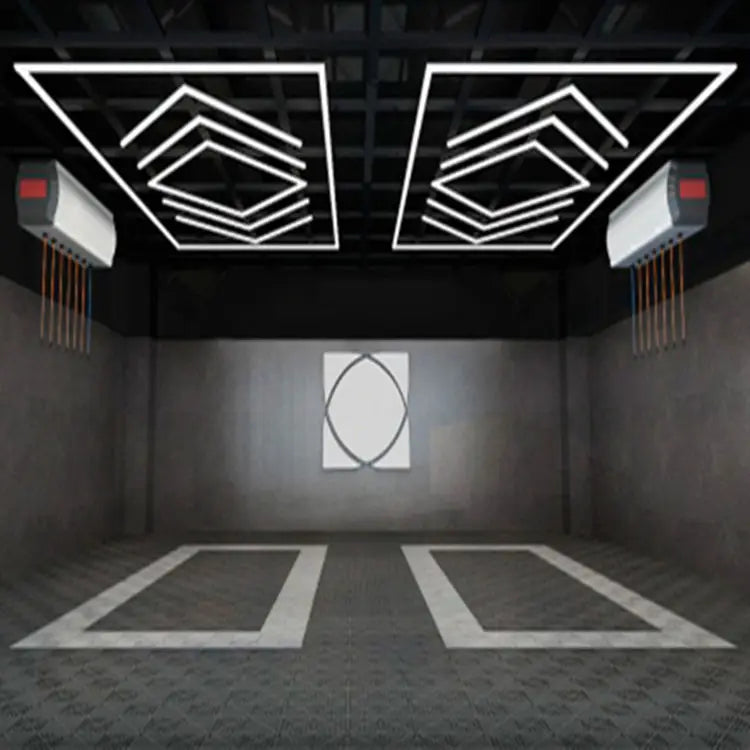 Hot Sell Hexagon Led Light for Workshop Lighting Honeycomb Pattern Led Light