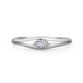 925 Pure Silver Wedding Band Simple Couple Ring for Women Men Smooth Jewelry Finger Rings Parties Anniversaries Silver Plated