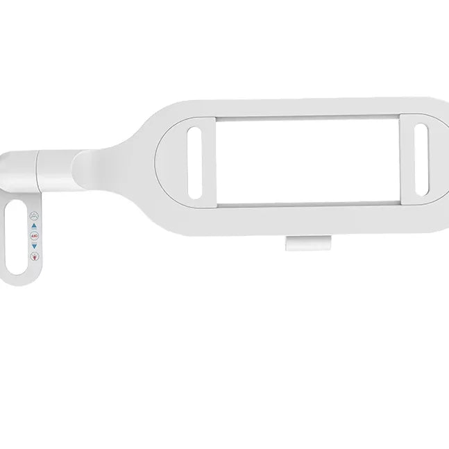 Dual Retractable Nozzles ABS Plastic Non-Electric Cold Water Bidet Toilet Attachment Eco-Friendly Floor-Mounted Bathroom Women