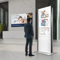 Totem Lcd 200x100 cm Real Time Lcd Digital Totem Lcd Totem Floor Standing