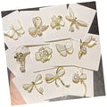 Shirt Suit Accessories Fashion Jewelry Butterfly Flower Brooch Pins 18k Gold Plated White Mother of Pearl Shell Brooch for Women