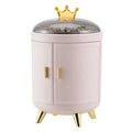 Modern 360 Degree Multi-function Rotating Cosmetics Storage Box Cosmetic Storage Rack Jewelry Storage Box