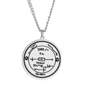 HLSS648 the Present Pantacle Belongs to the Sun Talisman for Winning Cases Amulet Laser Marking Stainless Steel Pendant Necklace