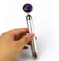 Natural Amethyst Acupressure Gua Sha Beauty Stick Massage Guasha Therapy Tool for Full Body Relaxing